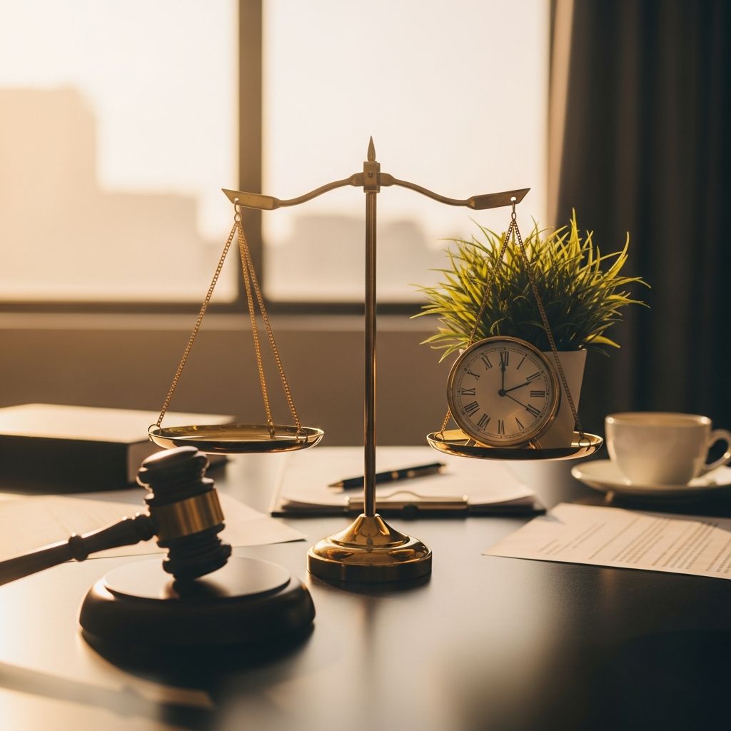 Master the art of part-time legal practice while juggling a full-time job for ultimate work-life harmony and career success.