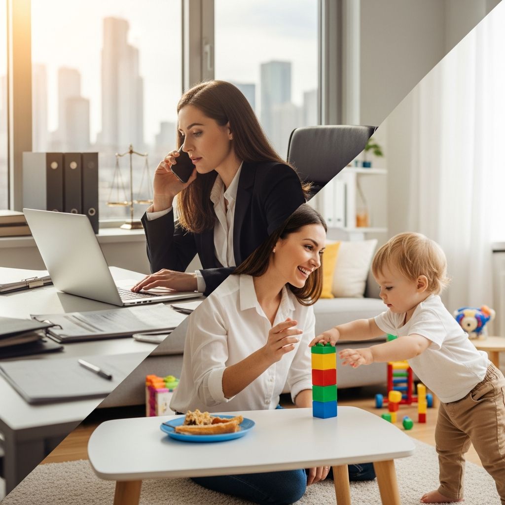 Essential strategies for solo lawyers to harmonize demanding caseloads with joyful family moments and child-rearing responsibilities.