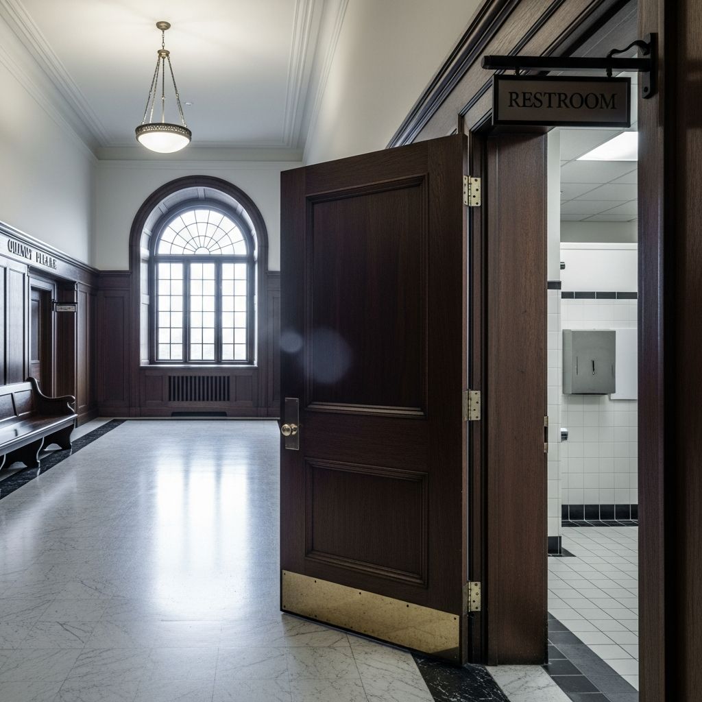 Discover how a simple bathroom break during trial can disrupt proceedings, affect strategies, and potentially harm your legal case.