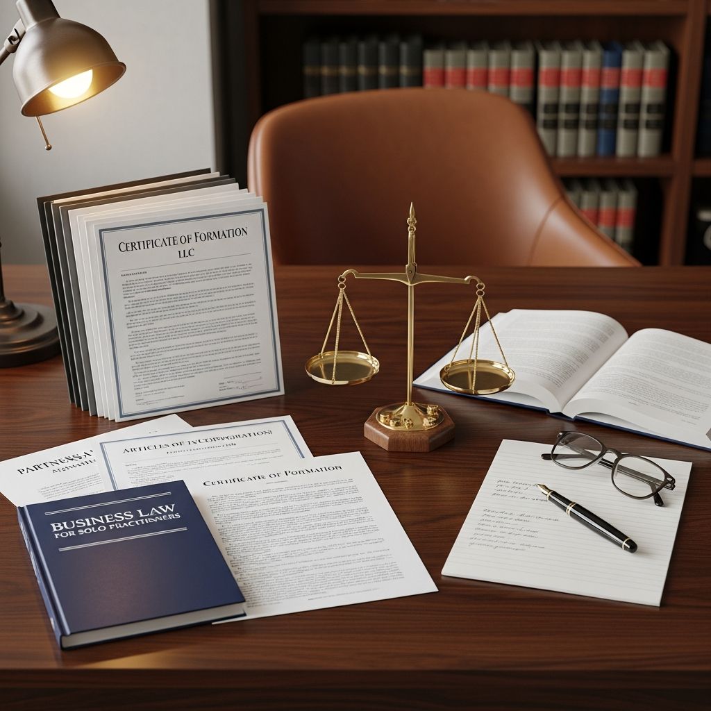 Discover optimal entity choices for solo legal practices, balancing liability protection, taxes, and compliance needs effectively.