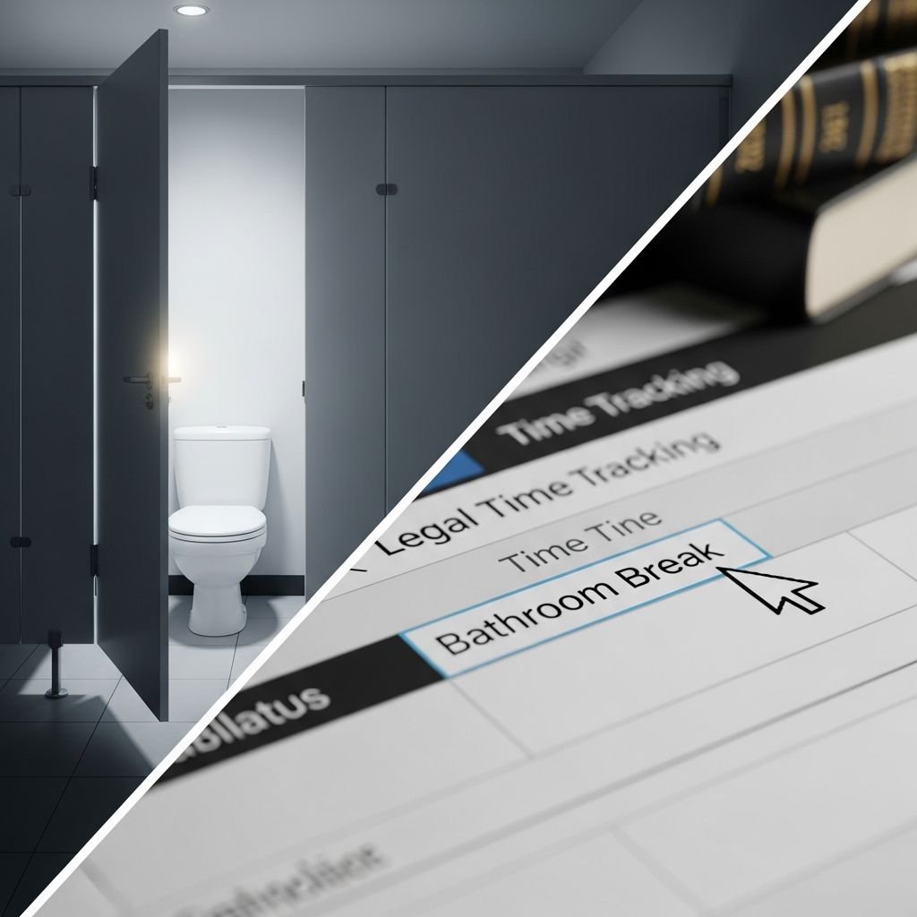 Unpacking the debate on whether lawyers should charge clients for personal breaks like bathroom visits in billable hour practices.