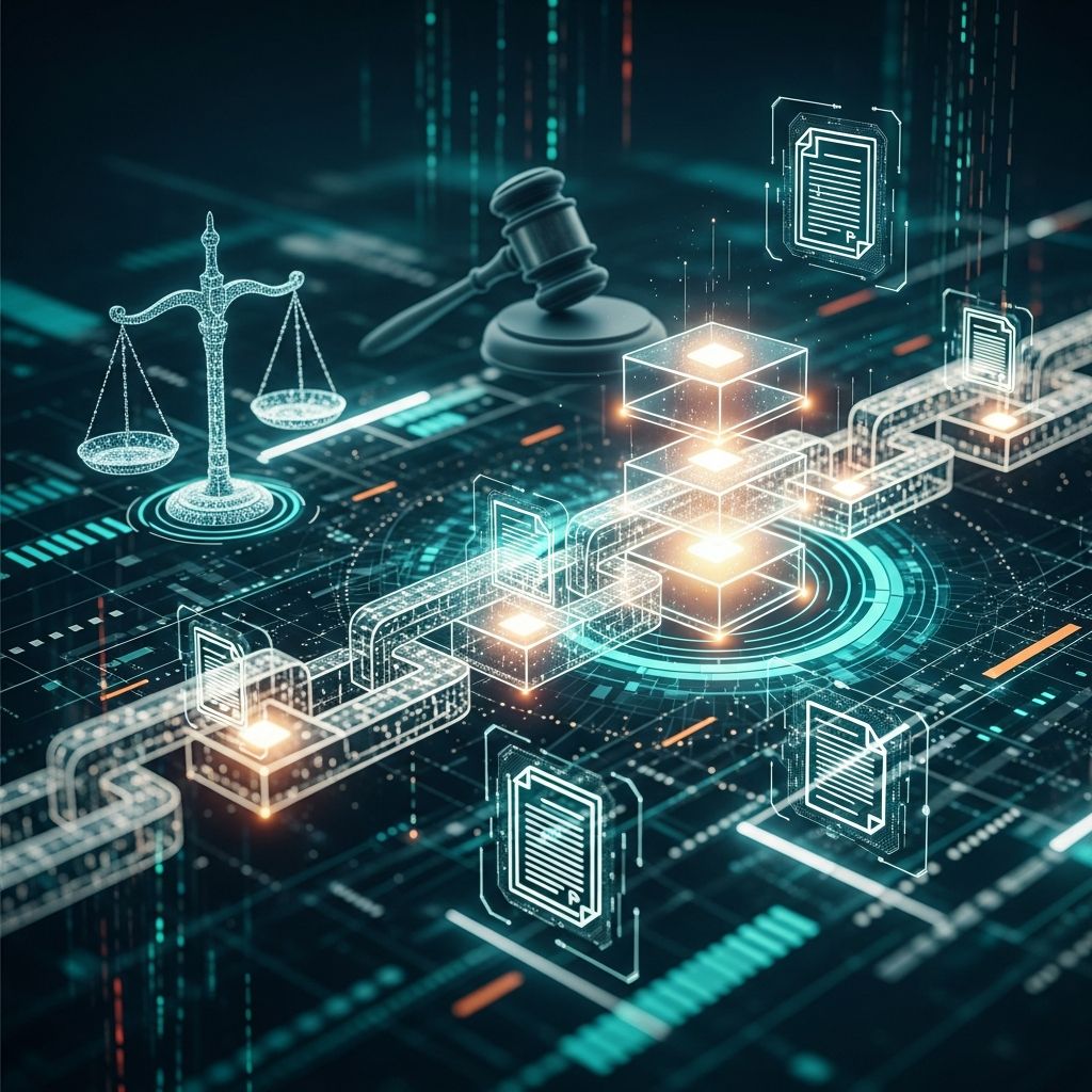 Explore how distributed ledger technology transforms legal record keeping with enhanced security and transparency.