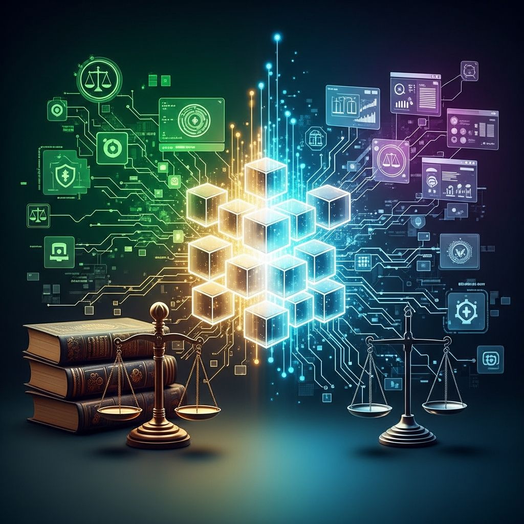 Discover how blockchain is reshaping legal processes, from smart contracts to secure records, enhancing efficiency and trust in law.