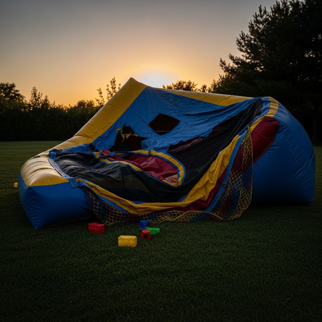 Uncover the growing dangers of bounce house incidents, from wind-related tragedies to injury statistics, and explore legal protections for families.