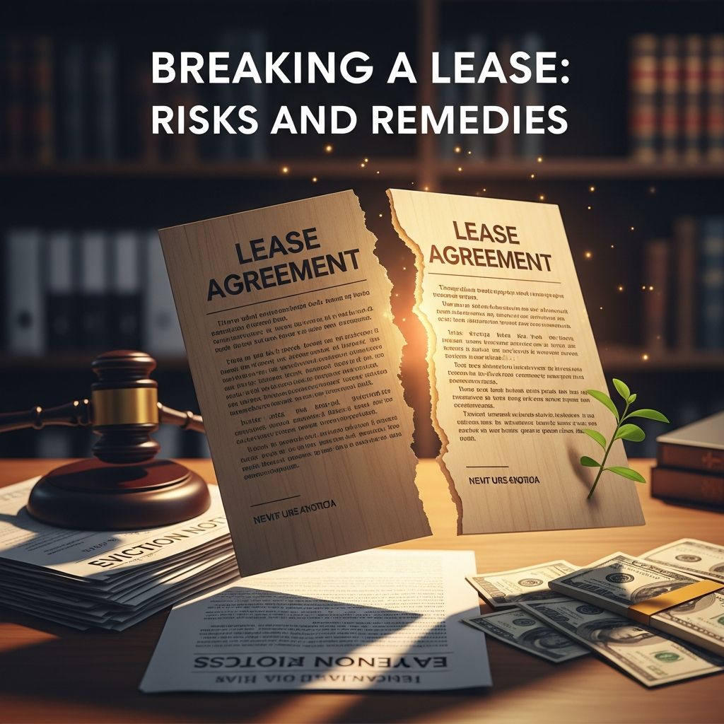 Understand the financial, legal, and long-term consequences of ending a rental agreement early, plus lawful ways to exit without penalty.