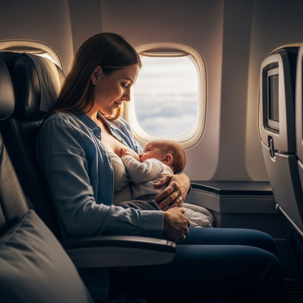 Empowering nursing mothers with essential laws, airline policies, and practical tips for stress-free air travel.