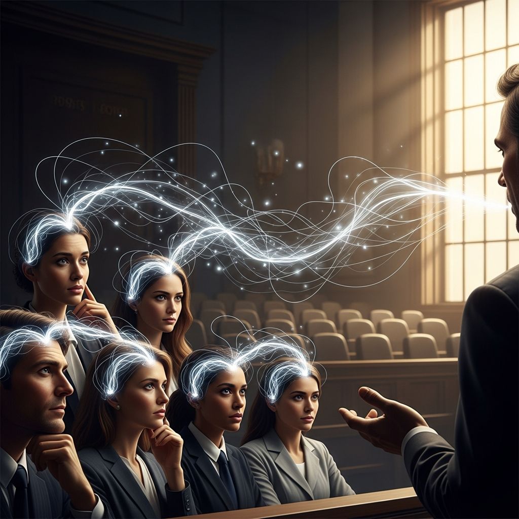 Master the psychological principles that influence jury decisions and maximize trial impact.