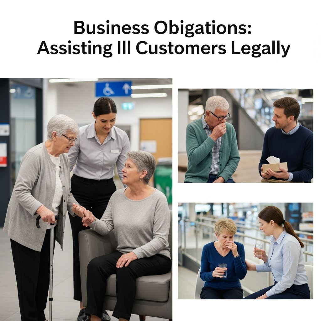 Uncover the legal boundaries of helping sick patrons in your store: duties, risks, and best practices for business owners.