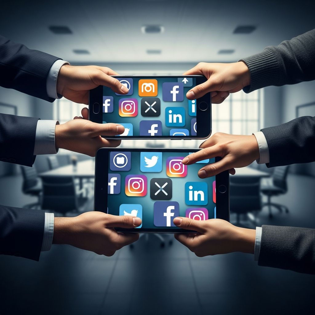 Unravel the legal complexities of who truly owns your company's social media presence amid employee disputes and platform rules.