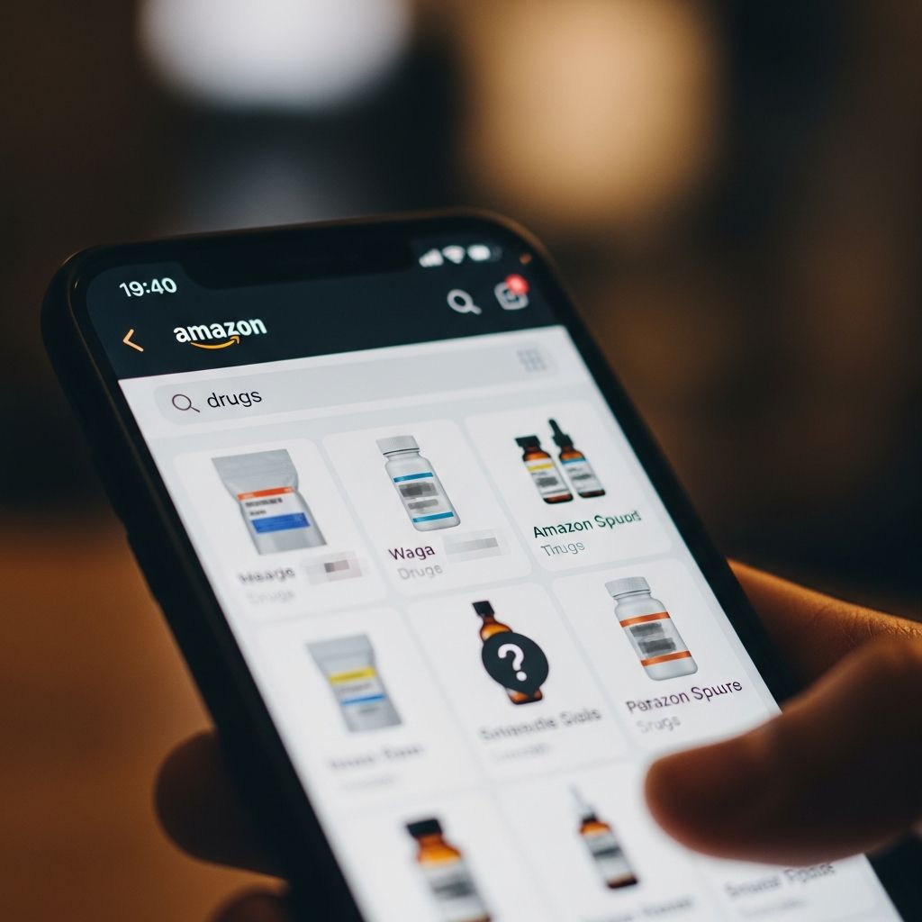 Uncover the hidden legal pitfalls and health dangers of purchasing medications and substances on Amazon from shady sellers.