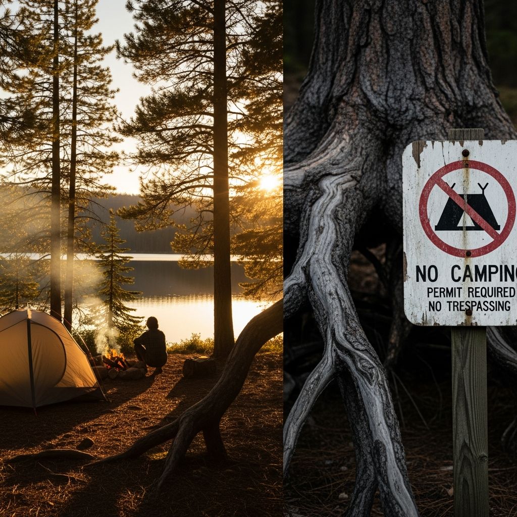 Know your rights: understanding camping laws and property rights across America.