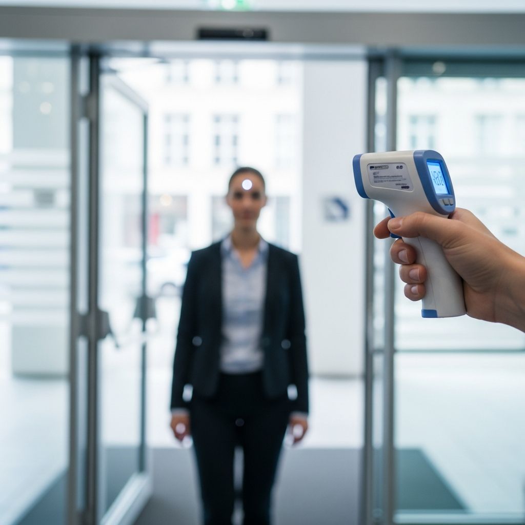 Exploring the legal boundaries of temperature screenings for customers and employees in retail and public spaces amid health crises.