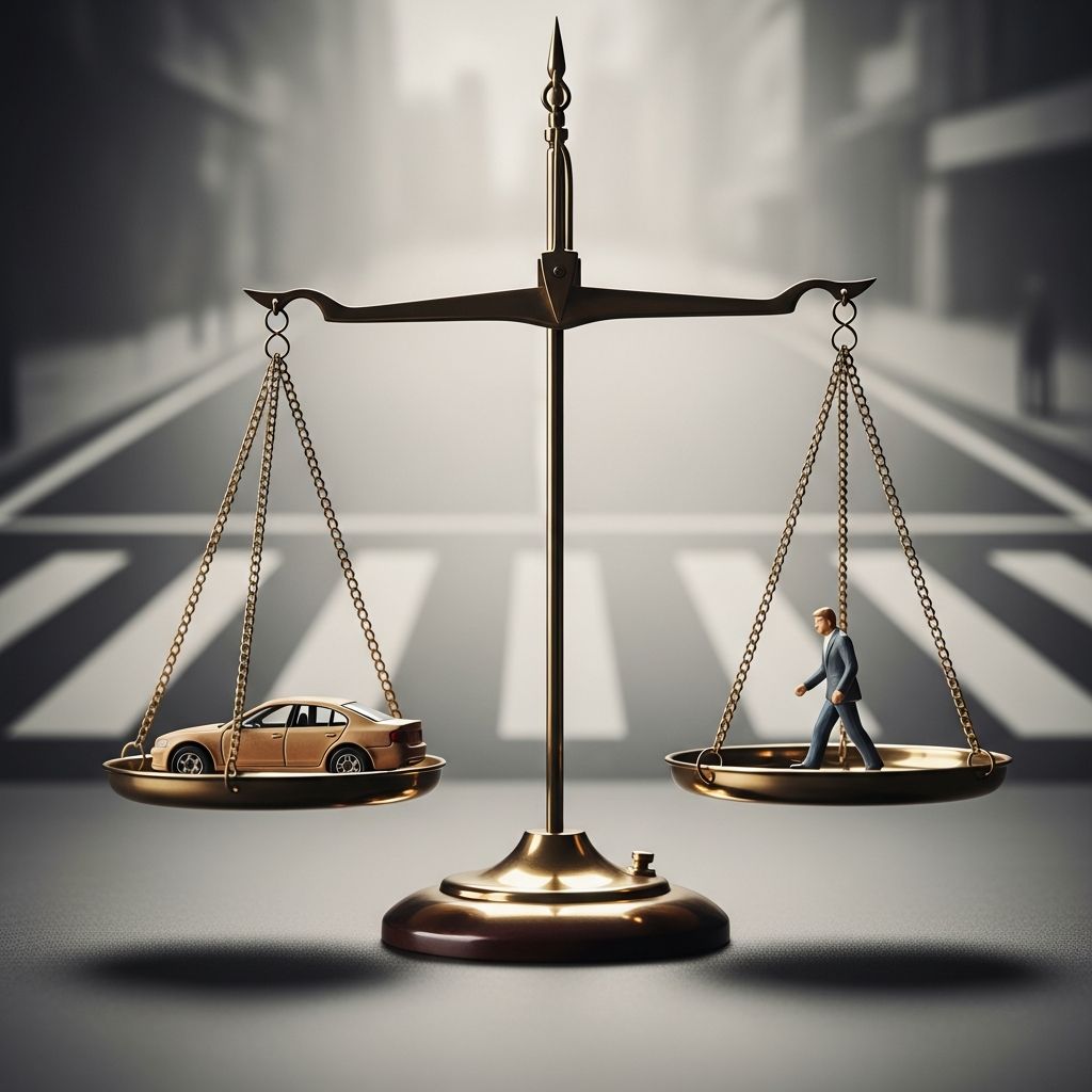 Understanding when motorists can pursue legal claims against pedestrians for accidents and injuries.