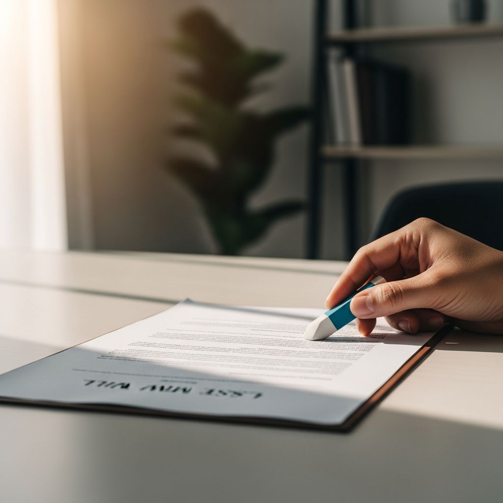 Discover straightforward methods to revoke a will, from destruction to new documents, ensuring your estate reflects current wishes.