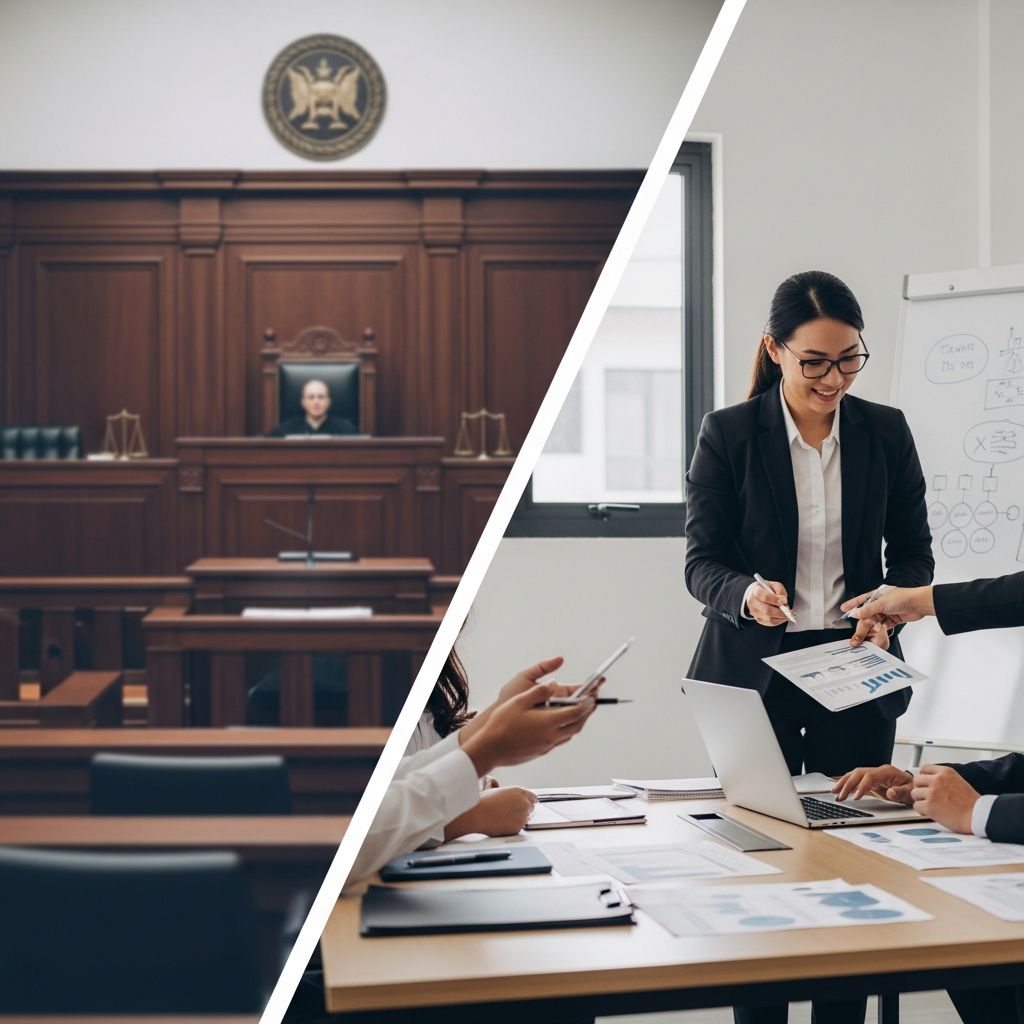 Discover rewarding non-practicing paths for lawyers leveraging legal expertise in business, consulting, and more for better work-life balance.