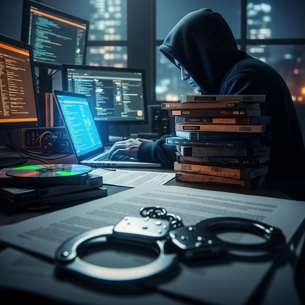 Uncover the severe legal penalties, fines, and prison time awaiting those caught in digital piracy and torrenting violations.