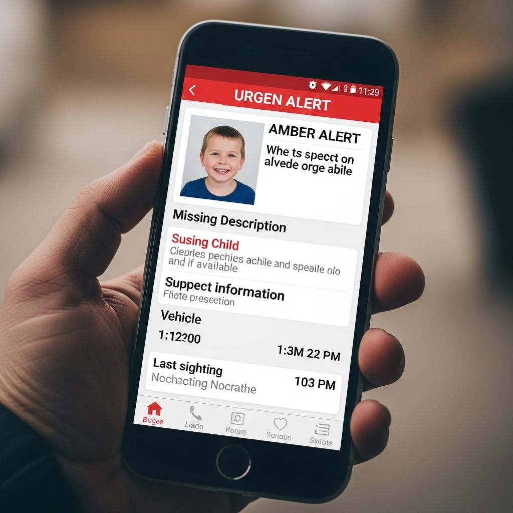 Discover how Wireless Emergency Alerts deliver urgent child abduction notifications to your phone, enhancing public response and child safety efforts.