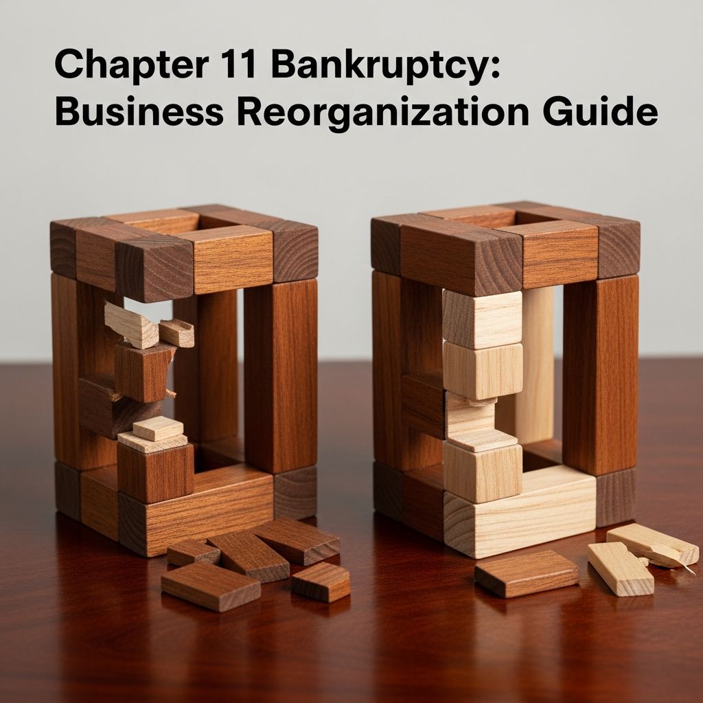 Understand how Chapter 11 bankruptcy enables businesses to reorganize debt and continue operations.