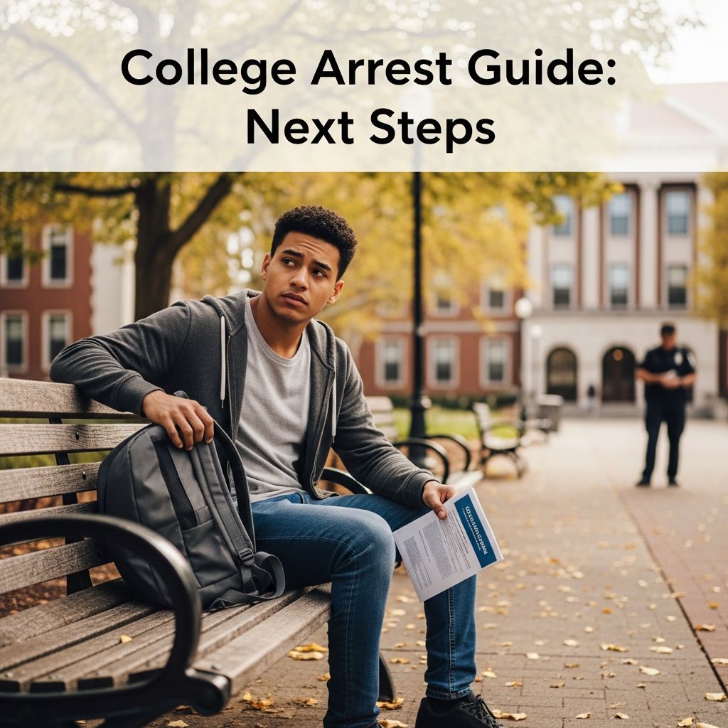 Facing arrest in college? Learn immediate actions, legal rights, school impacts, and strategies to protect your future.