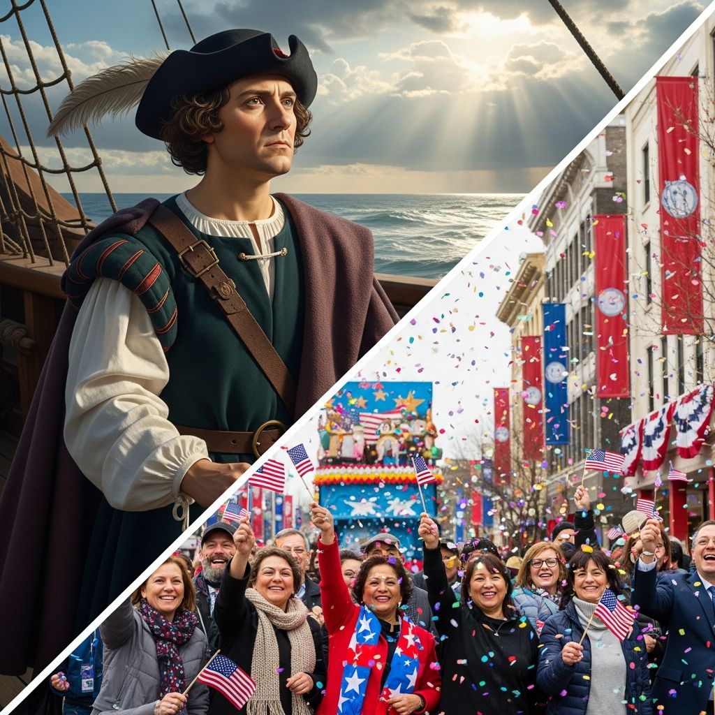 Tracing Columbus Day's evolution from local celebration to American patriotic observance.