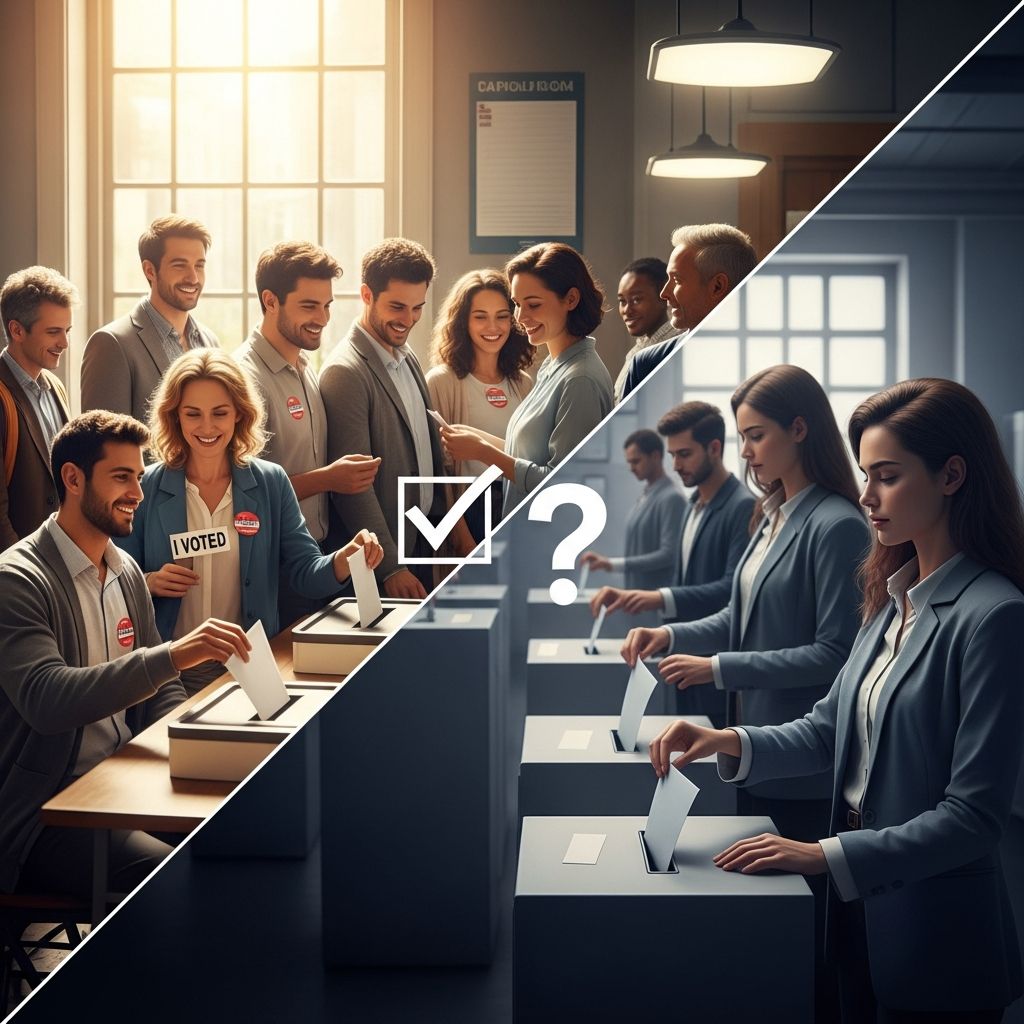 Examining the global debate on mandatory voting: Does forcing citizens to the polls strengthen or undermine democratic principles?