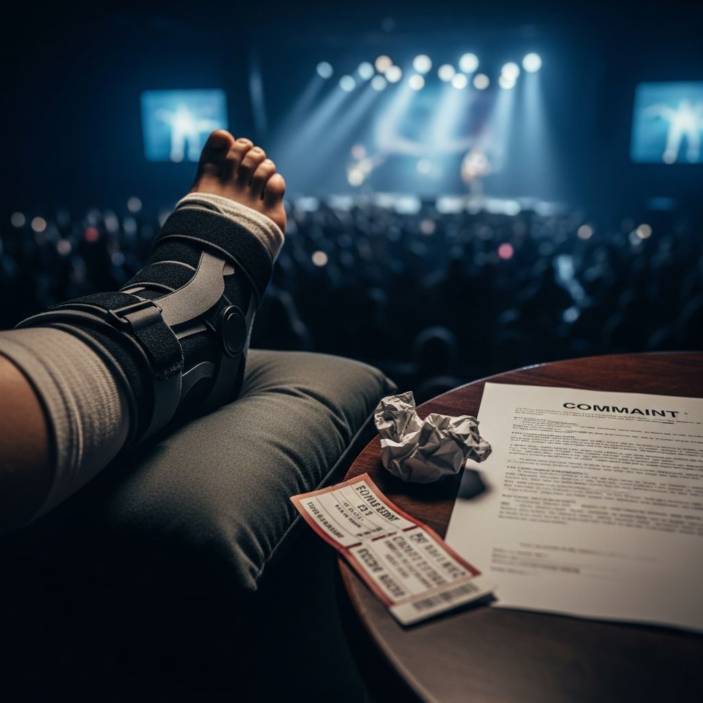 Understand your legal rights when injured at concerts, festivals, and live events.