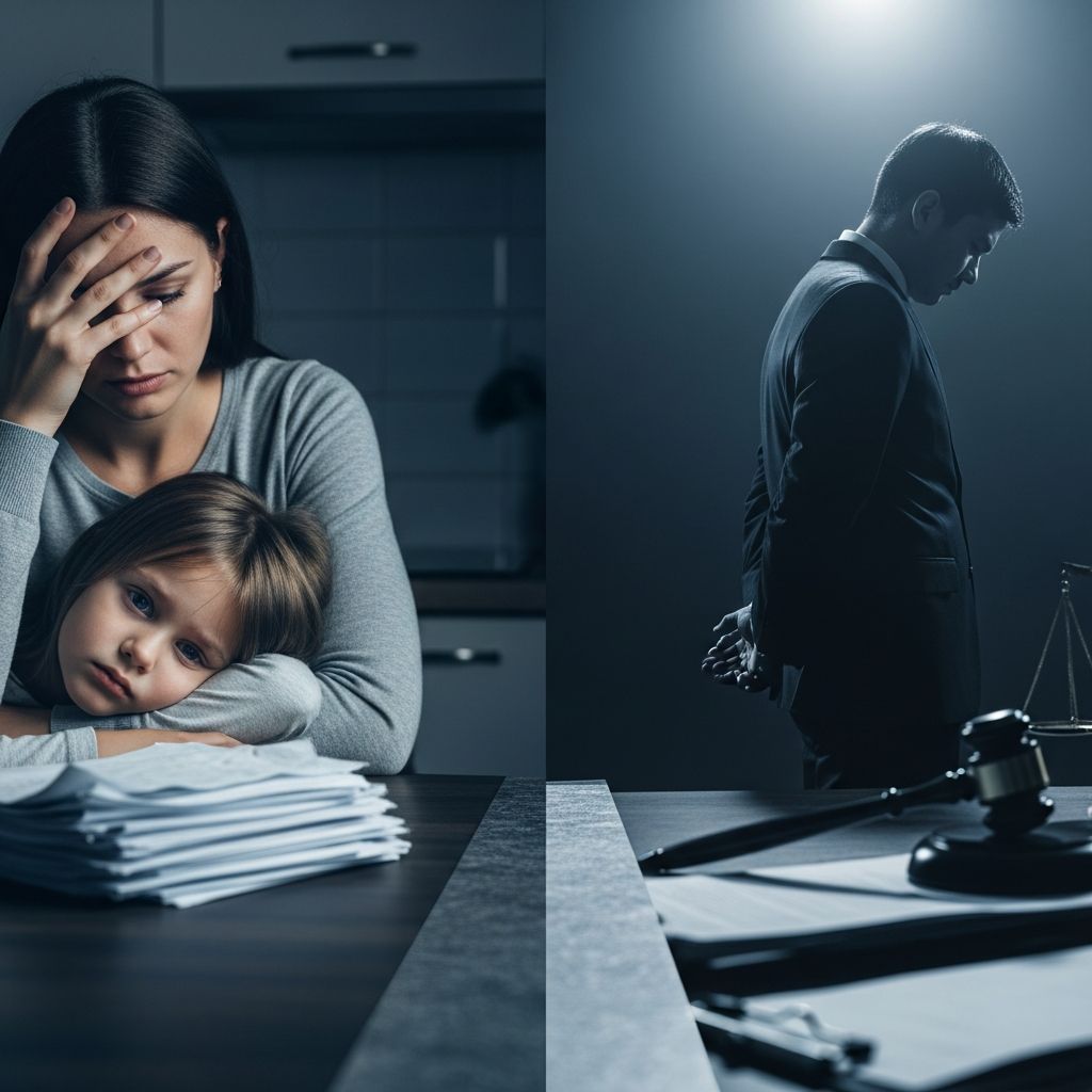 Discover the severe legal repercussions for parents dodging child support, from financial penalties to imprisonment and beyond.