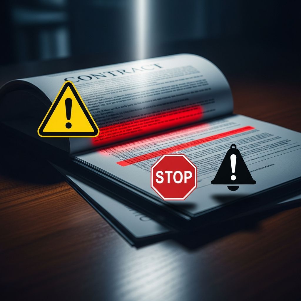 Spot and sidestep the most dangerous contract pitfalls that could derail your business success and lead to costly legal battles.