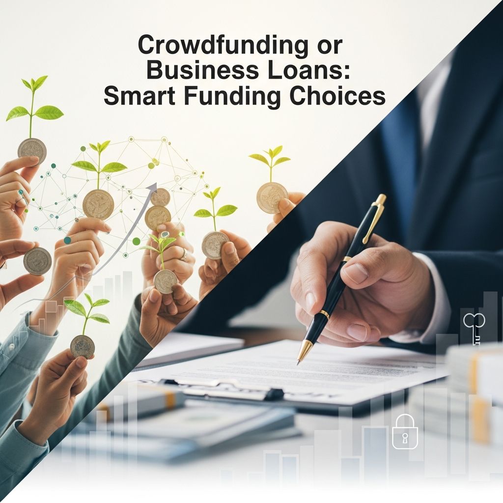 Discover key differences between crowdfunding and business loans to select the optimal funding strategy for your entrepreneurial journey.