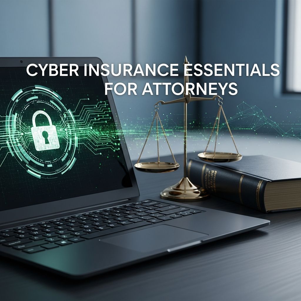 Essential guide for lawyers: Understand cyber insurance coverage, risks, and strategies to protect your firm from digital threats.