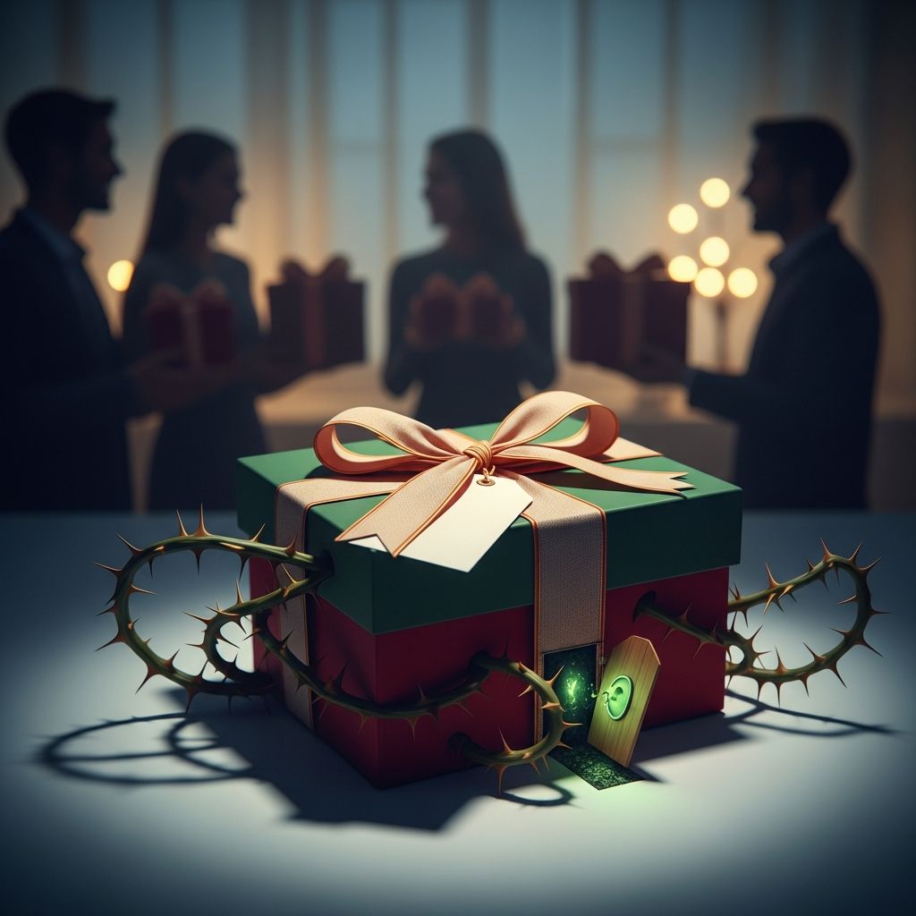 Unmasking the illegal pyramid schemes disguised as fun Secret Sister and Secret Santa gift swaps on social media.