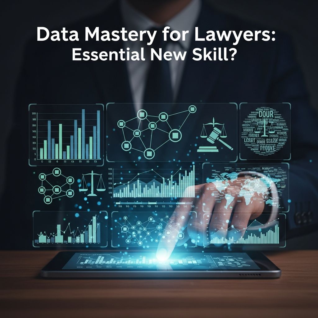 Explore why modern lawyers must embrace data analysis to excel in negotiations, litigation, and strategic decision-making in a data-driven world.
