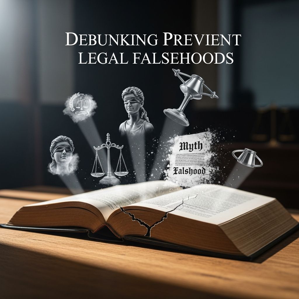 Discover the truth behind widespread legal misconceptions that could affect your rights.