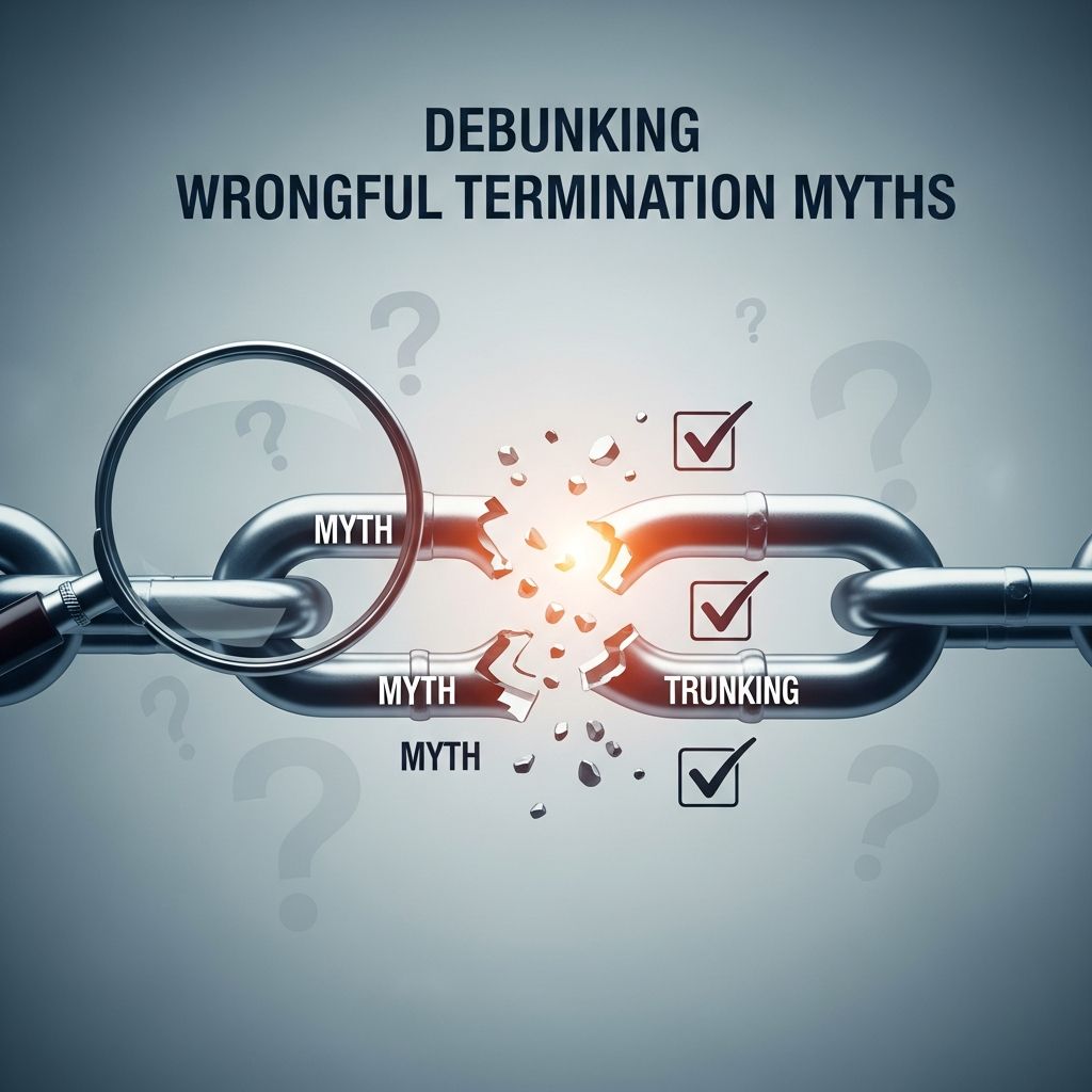 Uncover the truth behind common misconceptions about wrongful termination to protect your rights and pursue justice effectively.