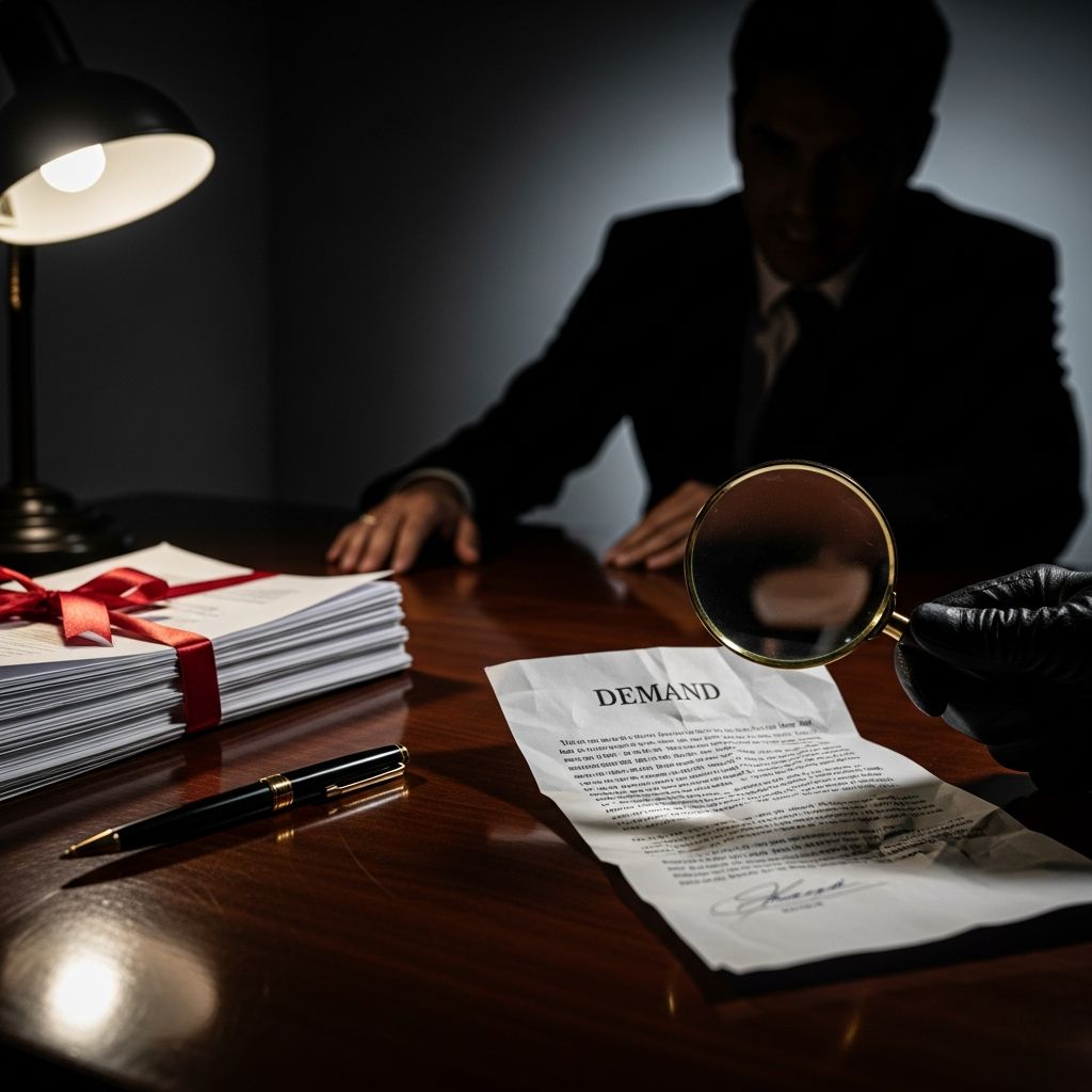 Exploring the thin line between aggressive settlement tactics and criminal extortion in legal demands.