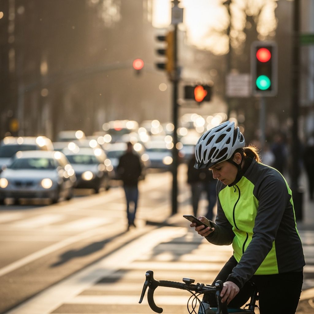 Uncover the legal landscape of distracted biking across U.S. states and cities, plus essential safety tips to avoid fines and accidents.