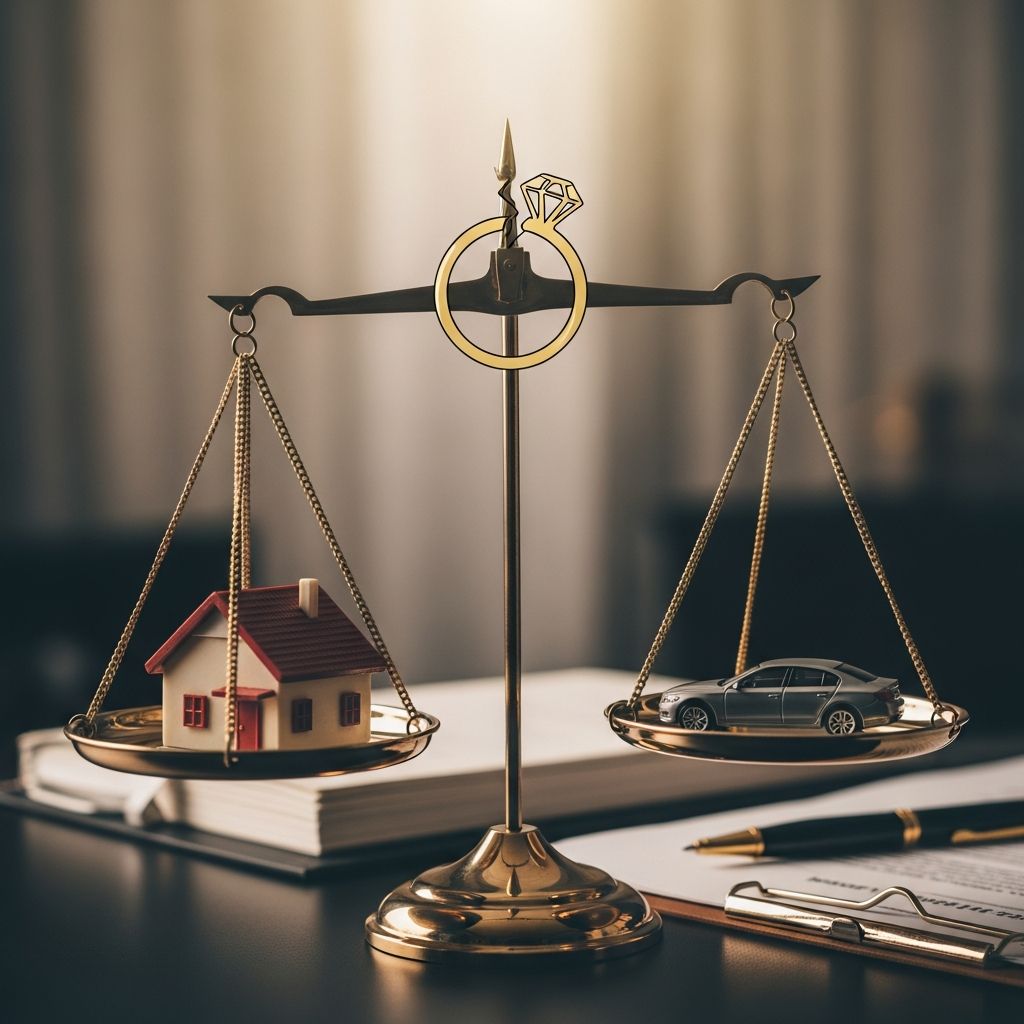 Unravel the complexities of asset division in divorce with expert insights on marital property, valuations, and strategies for fair settlements.