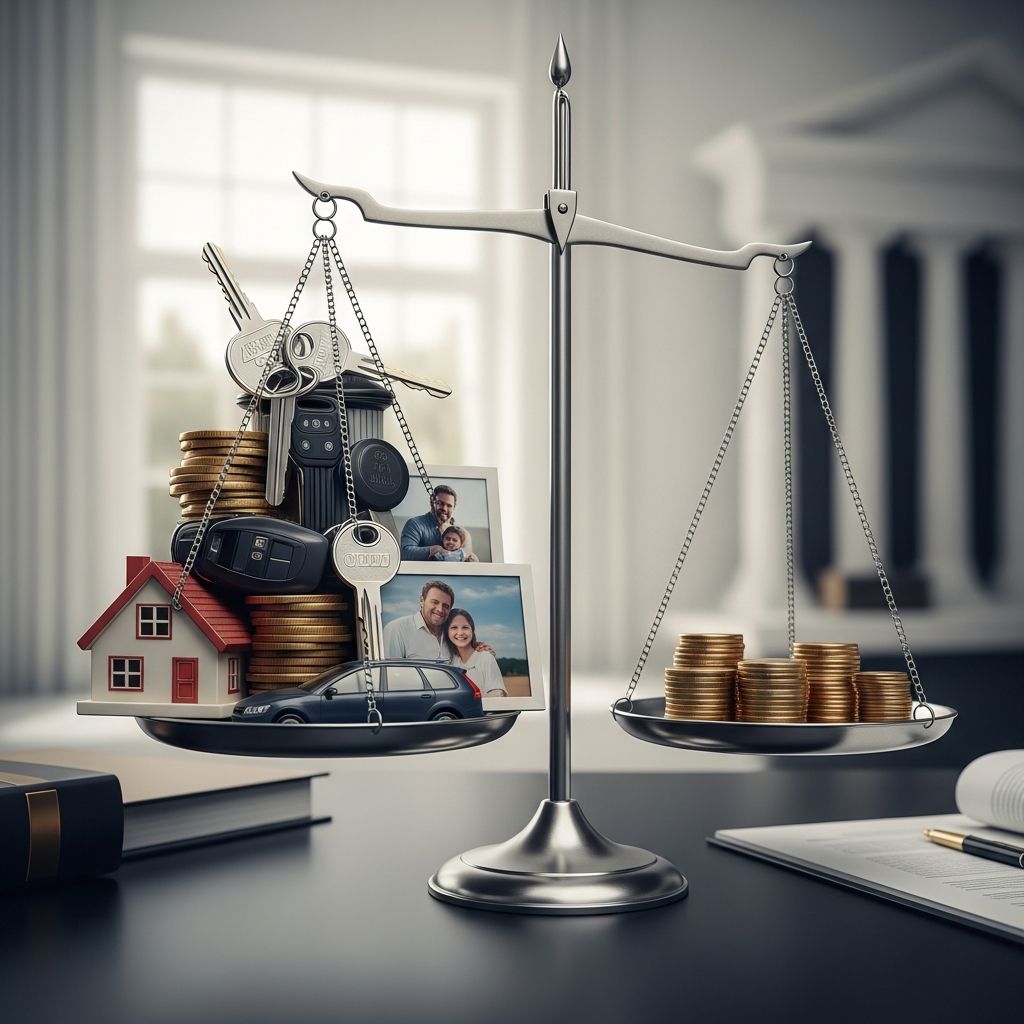 Unravel the truth about property splits in divorce: equitable distribution trumps equal shares for fair outcomes in most states.