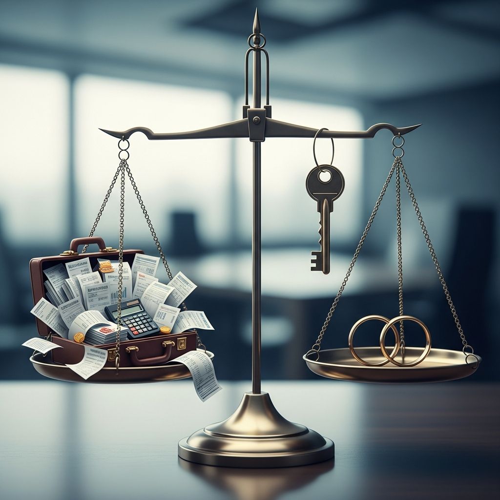 Essential guide for self-employed professionals navigating divorce, covering finances, assets, and legal protections effectively.