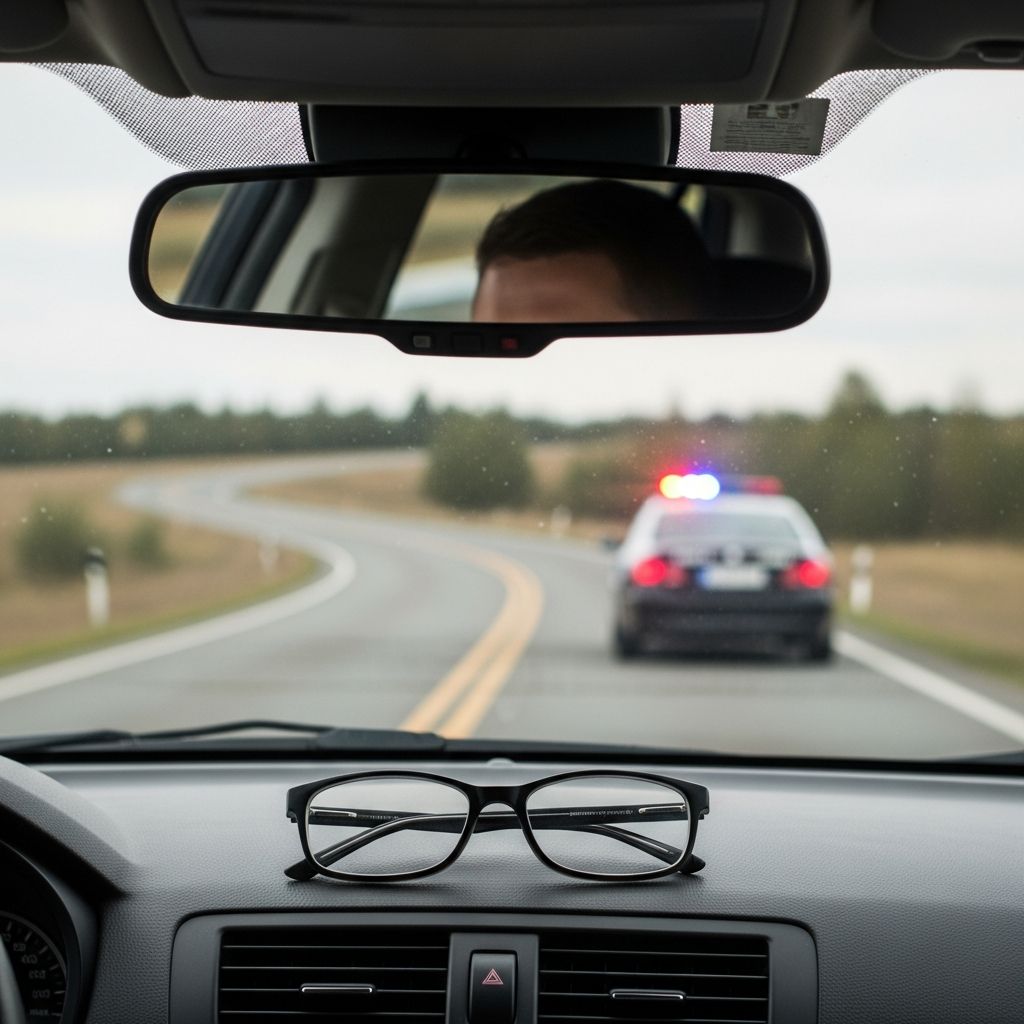 Understand state laws on vision requirements for driving and penalties for ignoring corrective lens restrictions to stay safe and legal on the road.