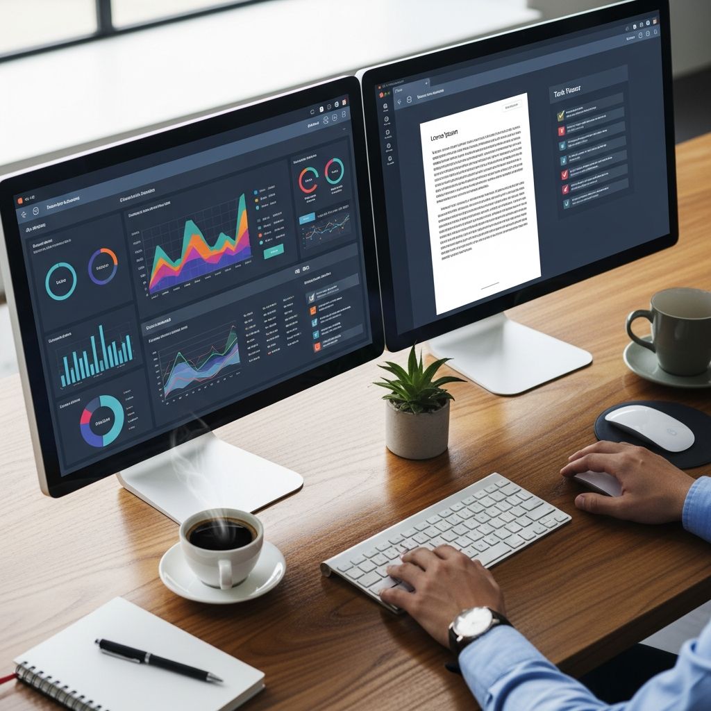 Discover how dual monitor setups enhance productivity, reduce errors, and improve employee satisfaction in modern offices.