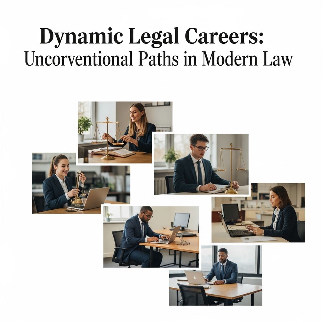 Explore thriving legal careers beyond traditional practice: discover innovative opportunities shaping the future of law.