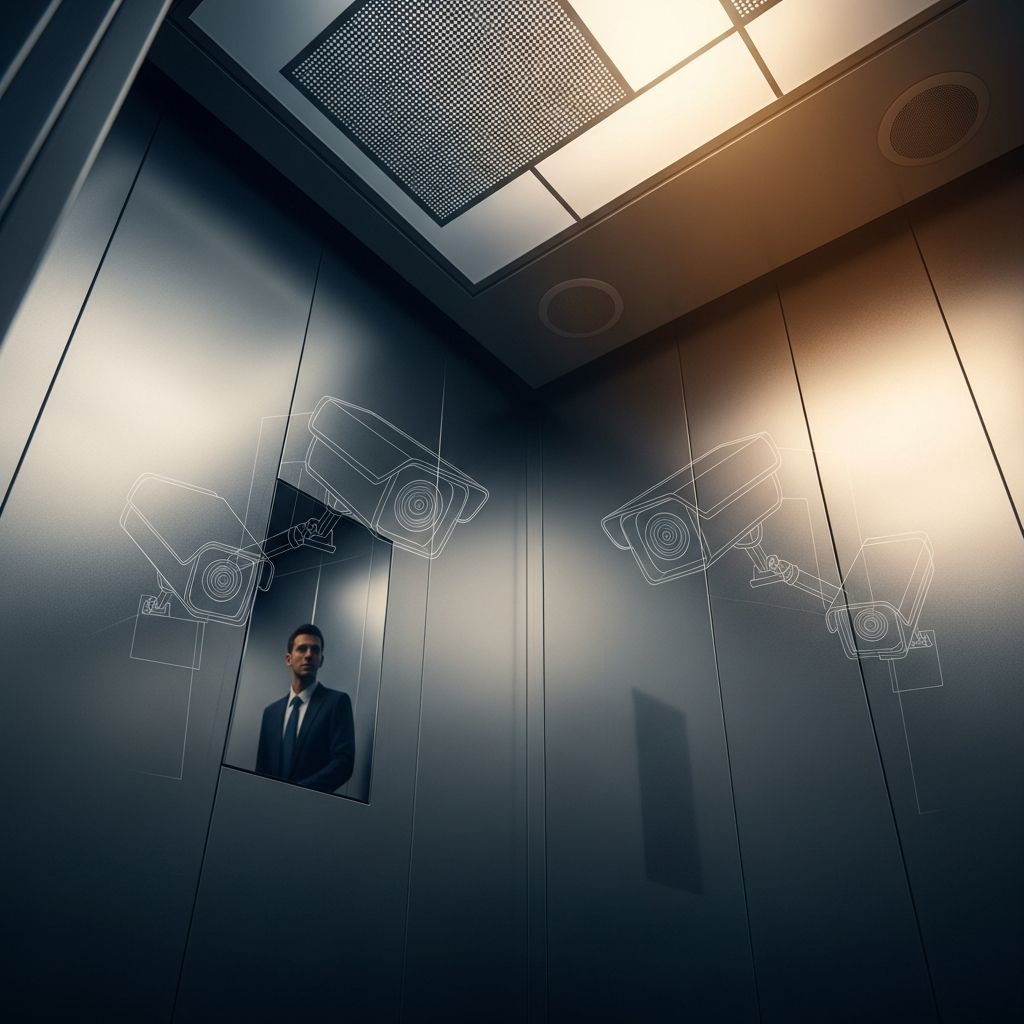 Uncover the truth about surveillance in elevators: where privacy ends and security begins in everyday rides.