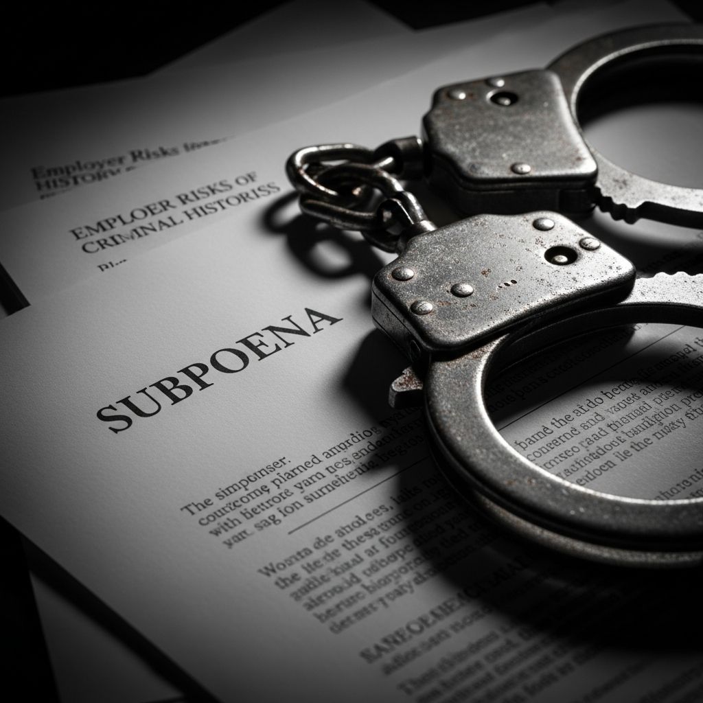 Understand your legal exposure when hiring workers with criminal pasts and how to minimize lawsuit risks effectively.