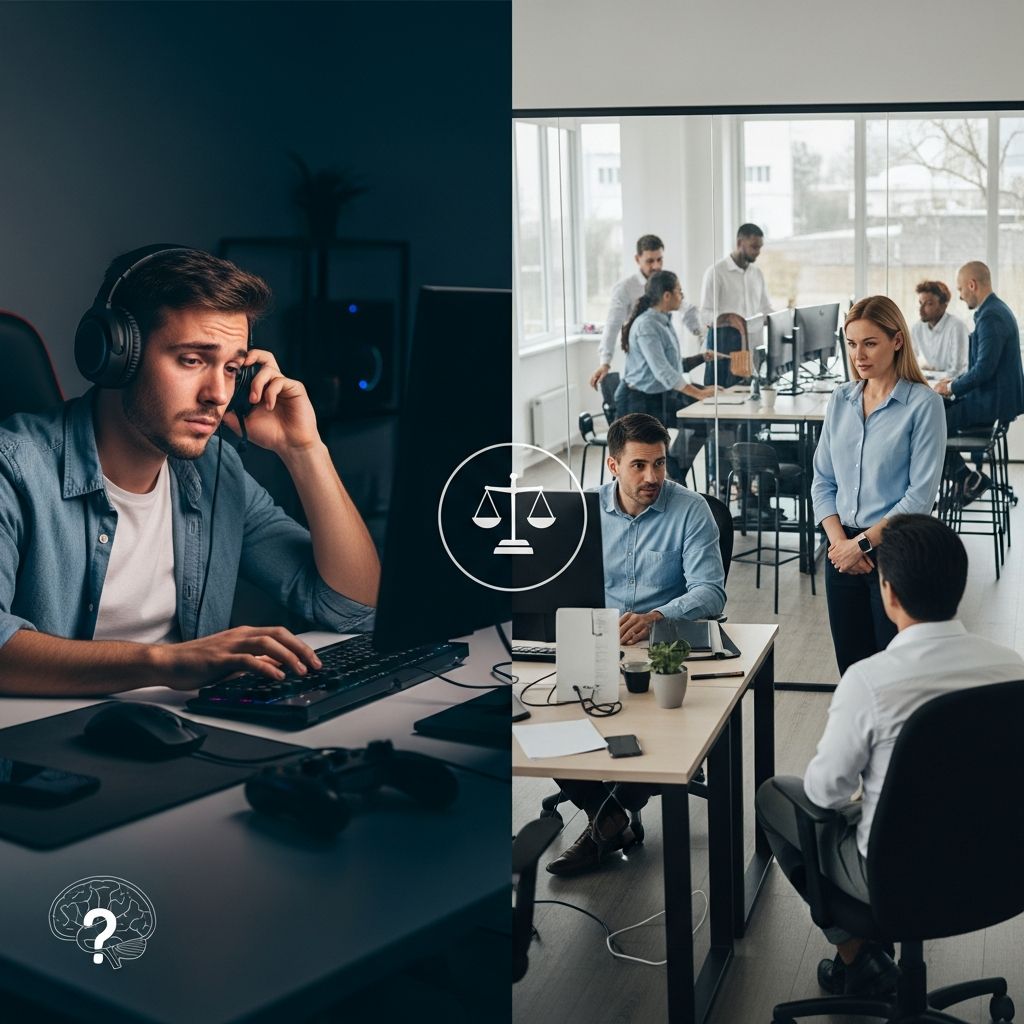 Navigating legal requirements for accommodating employees with gaming disorder under ADA and workplace policies.