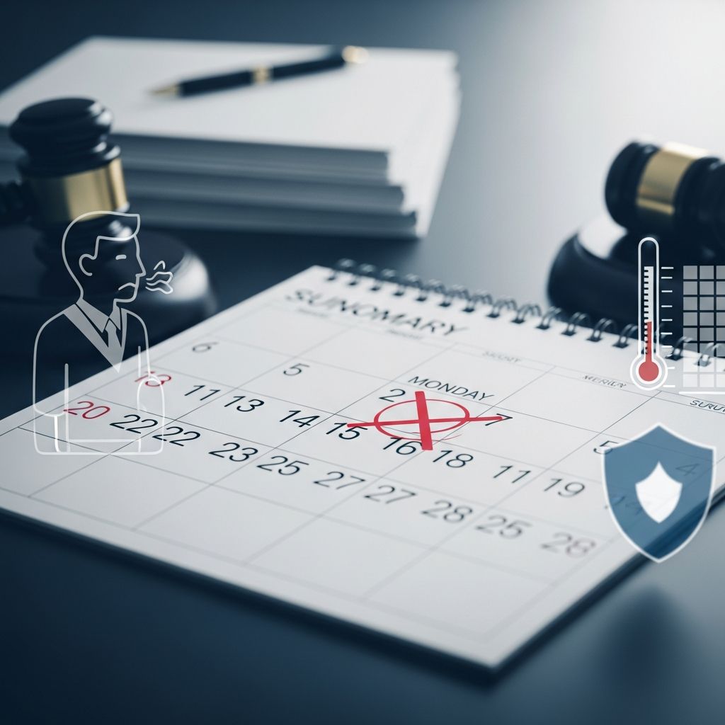 Navigate your legal rights when calling in sick and protect yourself from unlawful termination.