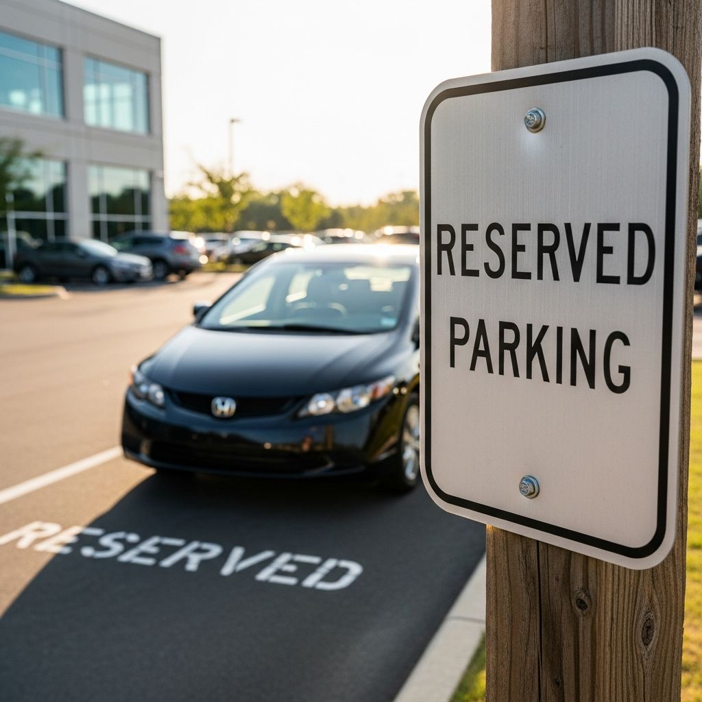 Unravel the legal complexities of reserved parking: public vs. private rules, enforcement powers, and real-world implications for drivers everywhere.