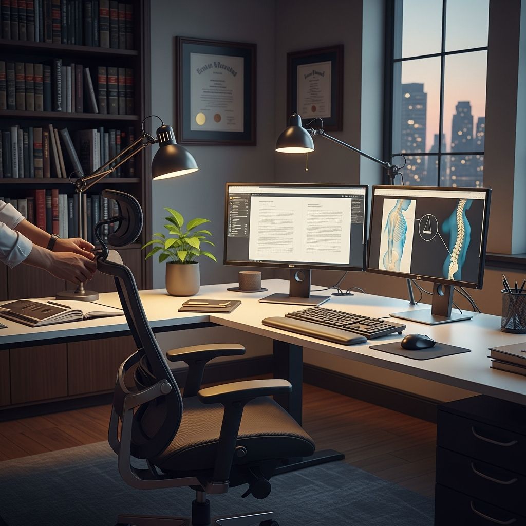Optimize your law office workspace with proven ergonomic strategies to eliminate pain, boost focus, and enhance long-term productivity.