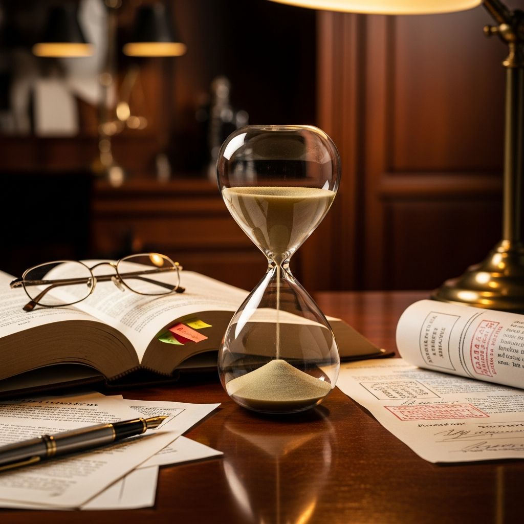 Navigate the maze of statutes of limitations, court filing deadlines, and procedural rules to protect your rights before time runs out.