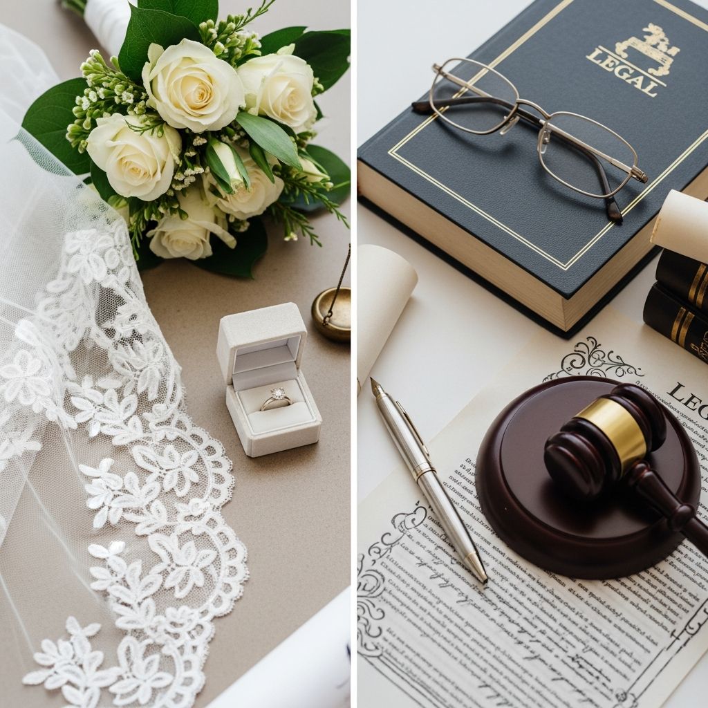Navigate wedding season with confidence by mastering these key legal steps to protect your celebrations and future together.